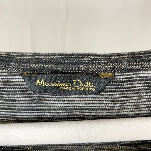 Massimo Dutti Long Sleeve Space Dyed Midi Dress - Picture 2 of 5